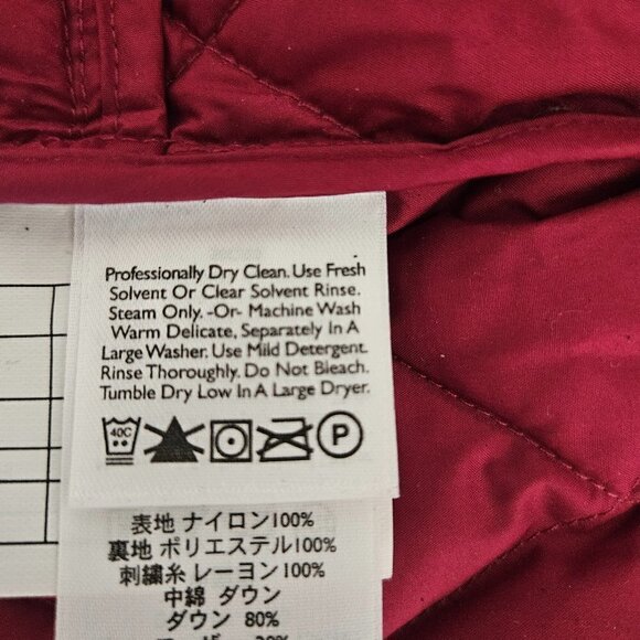 Eddie Bauer Nylon Goose Down Quilted Vest - Picture 12 of 14